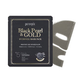Black Pearl & Gold Hydrogel Mask Pack - Korean-Skincare