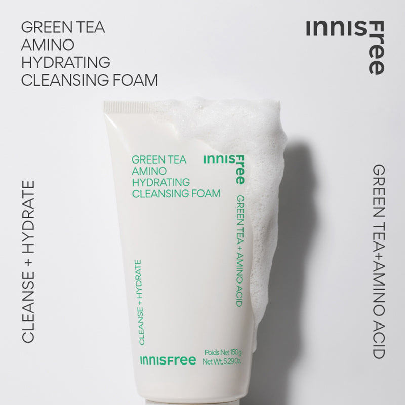 Green Tea Hydrating Amino Acid Cleansing Foam