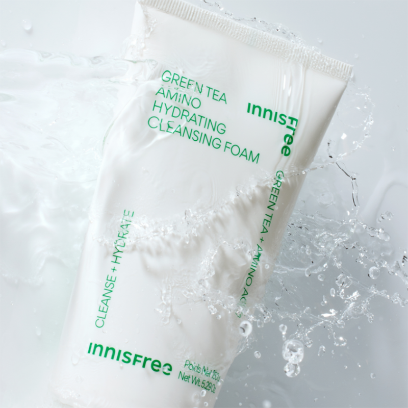 Green Tea Hydrating Amino Acid Cleansing Foam