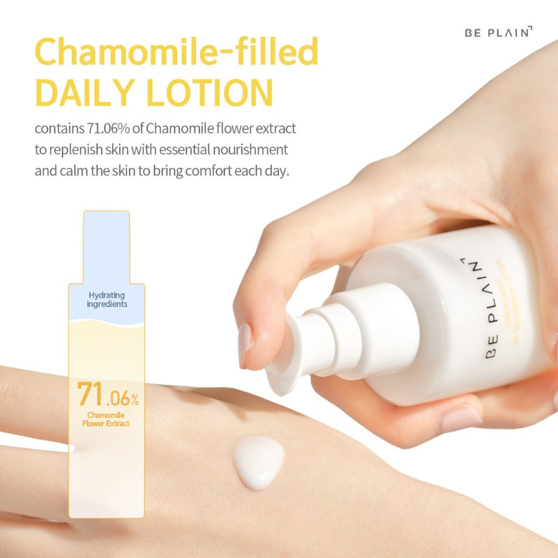 Be Plain Chamomile pH Balanced Lotion - Korean-Skincare